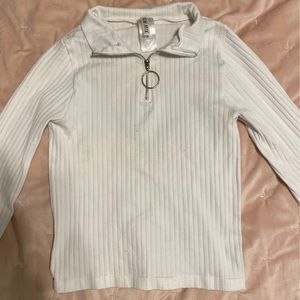 White long sleeve shirt